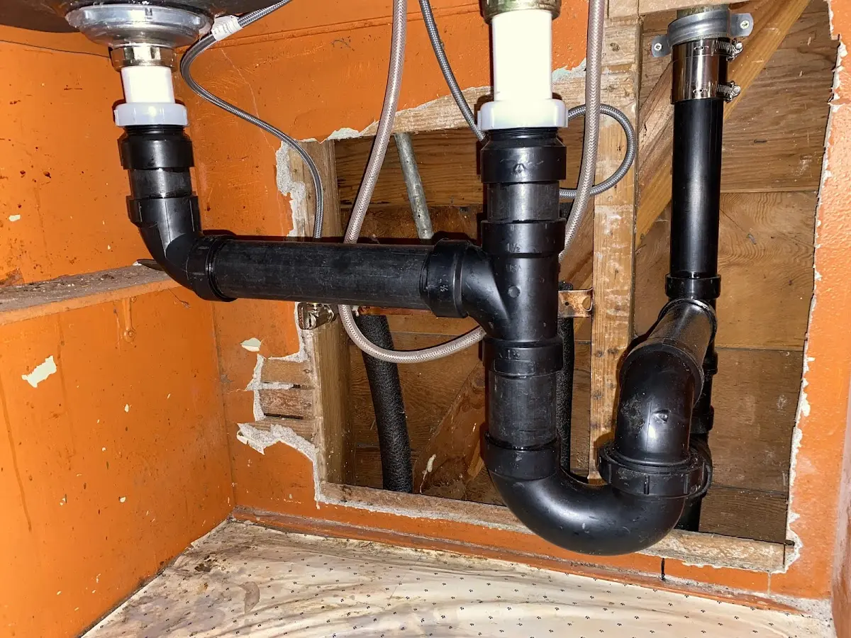 Professional Pipe Bursting equipment and tools on the job in Hadley